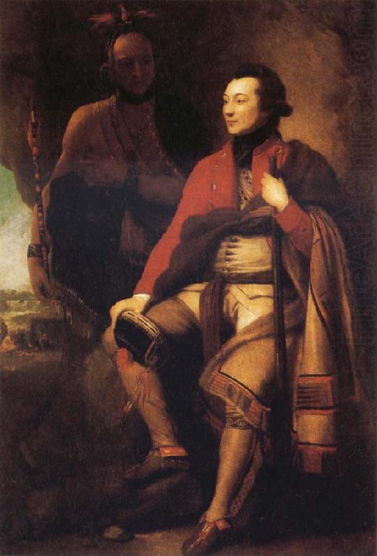 Benjamin West Colonel Guy Johnson china oil painting image